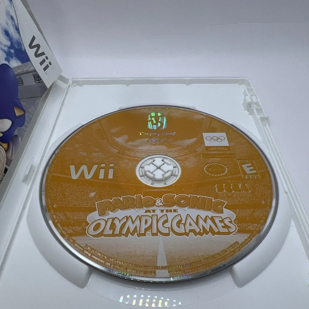 Mario & Sonic at the Olympic Games (Nintendo Wii, Beijing 2008) CIB w/ Manual